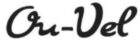 Ou-Vel-yrityksen käsialatyylinen logoteksti mustalla valkoisella pohjalla